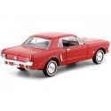 Cochesdemetal.es 1964 Ford Mustang 1/2 Coupe Rojo 1:24 Welly 22451