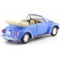 Carsdemetal.es 1960 Volkswagen vw besouro cabrio azul claro 1:24 bem 22091