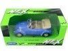 Carsdemetal.es 1960 Volkswagen vw besouro cabrio azul claro 1:24 bem 22091