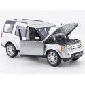 Carsdemetal.es 2010 Land Rover Descoberta 4 cinza metálico 1:24 Welly 24008