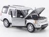 Carsdemetal.es 2010 Land Rover Descoberta 4 cinza metálico 1:24 Welly 24008