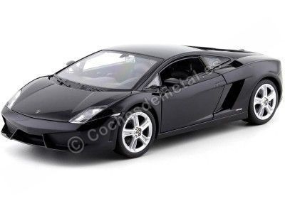 Cochesdemetal.es 2009 Lamborghini Gallardo LP560-4 Negro 1:24 Welly 24005