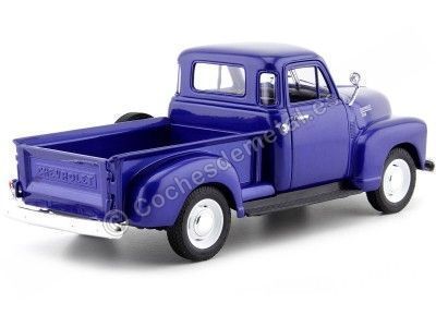 1953 Chevrolet 3100 Pickup Azul 1:24 Welly 22087 Cochesdemetal.es 2
