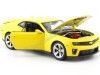 Carsdemetal.es 2012 Chevrolet Camaro ZL1 jaune 1:24 Wellly 24042