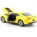 Carsdemetal.es 2012 Chevrolet Camaro ZL1 jaune 1:24 Wellly 24042