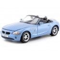 Cochesdemetal.es 2003 BMW Z4 Cabrio Azul Metalizado 1:24 Welly 22421
