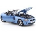 Cochesdemetal.es 2003 BMW Z4 Cabrio Azul Metalizado 1:24 Welly 22421