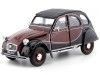 Cochesdemetal.es 1982 Citroen 2CV 6 Charleston Rojo/Negro 1:24 Welly 24009