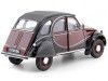 Carsdemetal.es 1982 Citroen 2CV 6 Charleston Red/Black 1:24 bem 24009