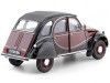 CARSDEMETAL.ES 1982 Citroen 2CV 6 Charleston Red / Black 1:24 Wellly 24009