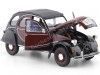Carsdemetal.es 1982 Citroen 2CV 6 Charleston Red/Black 1:24 bem 24009