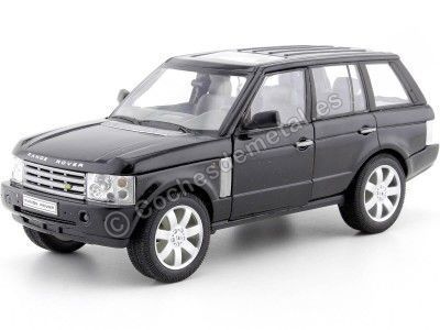 2003 Land Rover Range Rover Negro 1:24 Welly 22415 Cochesdemetal.es