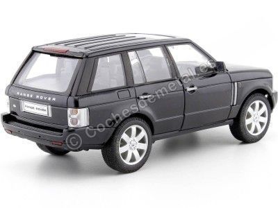 2003 Land Rover Range Rover Negro 1:24 Welly 22415 Cochesdemetal.es 2