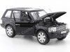 Carsdemetal.es 2003 Land Rover Range Rover Black 1:24 Welly 22415