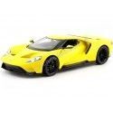 Cochesdemetal.es 2017 Ford GT Amarillo 1:24 Welly 24082