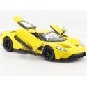 Cochesdemetal.es 2017 Ford GT Amarillo 1:24 Welly 24082