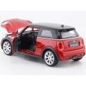 CARSDEMETAL.ES 2014 Mini Coope S Red / Black 1:24 Wellly 24058