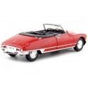 Cochesdemetal.es 1956 Citroen DS 19 Cabriolet Abierto Rojo 1:24 Welly 22506