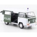 Carsdemetal.es 1972 Volkswagen VW T2 ônibus Berlineas Green/White 1:24 Welly 22472