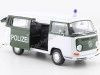 Carsdemetal.es 1972 Volkswagen VW T2 ônibus Berlineas Green/White 1:24 Welly 22472