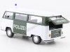 Carsdemetal.es 1972 Volkswagen VW T2 ônibus Berlineas Green/White 1:24 Welly 22472