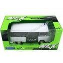Carsdemetal.es 1972 Volkswagen VW T2 ônibus Berlineas Green/White 1:24 Welly 22472