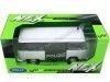 Carsdemetal.es 1972 Volkswagen VW T2 ônibus Berlineas Green/White 1:24 Welly 22472