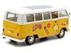 Carsdemetal.es 1963 Volkswagen VW T1 Bus Flor Power amarelo/bege 1:24 Welly 22095