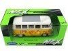 Carsdemetal.es 1963 Volkswagen VW T1 Bus Flor Power amarelo/bege 1:24 Welly 22095