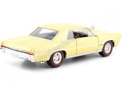Cochesdemetal.es 1965 Pontiac GTO Metallic Gold 1:24 Welly 22092 2