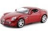 Carsdemetal.es 2007 Alfa Romeo 8C Competizione Red Cherry 1:24 Welly 22490