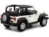 Cochesdemetal.es 2007 Jeep Wrangler Rubicon Cabrio Blanco 1:24 Welly 22489