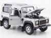 Carsdemetal.es 2010 Land Rover defender 90 TDI Gray 1:24 Welly 22498