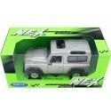 Carsdemetal.es 2010 Land Rover defender 90 TDI Gray 1:24 Welly 22498