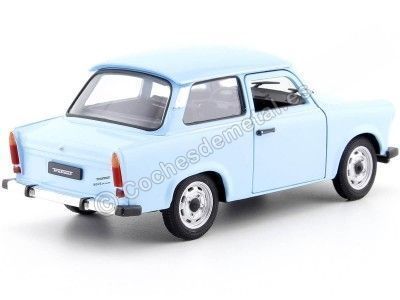 Cochesdemetal.es 1963 Trabant 601 Azul Claro 1:24 Welly 24037 2
