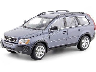 Cochesdemetal.es 2003 Volvo XC90 Gris Metalizado 1:24 Welly 22460