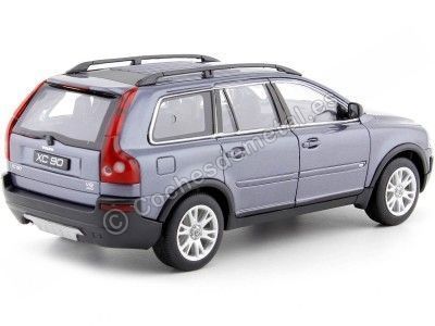Cochesdemetal.es 2003 Volvo XC90 Gris Metalizado 1:24 Welly 22460 2