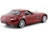 Carsdemetal.es 2010 Mercedes-Benz SLS AMG Gullwing (C197) Vermelho 1:24 Welly 24025