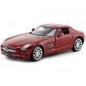 Cochesdemetal.es 2010 Mercedes-Benz SLS AMG Gullwing (C197) Rojo 1:24 Welly 24025