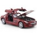 Cochesdemetal.ES 2010 Mercedes-Benz SLS AMG Gullwing (C197) Rojo 1:24 Welly 24025