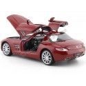 Cochesdemetal.ES 2010 Mercedes-Benz SLS AMG Gullwing (C197) Rojo 1:24 Welly 24025