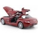 Carsdemetal.es 2010 Mercedes-Benz SLS AMG Gullwing (C197) Vermelho 1:24 Welly 24025