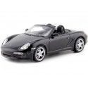 Cochesdemetal.es 2012 Porsche 992 Boxter S Cabriolet Negro 1:24 Welly 22479
