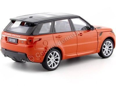 Cochesdemetal.es 2015 Range Rover Sport Naranja 1:24 Welly 24059 2