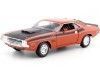 Cochesdemetal.es 1970 Dodge Challenger T/A Coral/Negro 1:24 Welly 24029