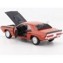 Cochesdemetal.es 1970 Dodge Challenger T/A Coral/Negro 1:24 Welly 24029