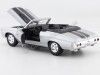 Cochesdemetal.es 1971 Chevrolet Chevelle SS 454 Convertible Silver 1:24 Welly 22089