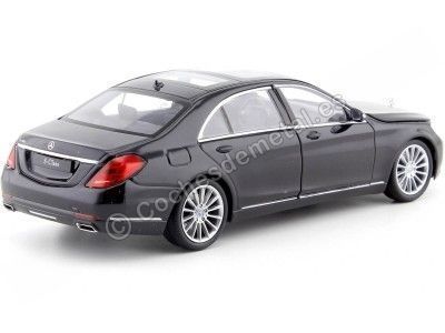 Cochesdemetal.es 2013 Mercedes-Benz S-Class (W222) Negro 1:24 Welly 24051 2