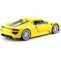 Cochesdemetal.es 2015 Porsche 918 Spyder Hard Top Amarillo 1:24 Welly 24055