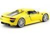 Cochesdemetal.es 2015 Porsche 918 Spyder Hard Top Amarillo 1:24 Welly 24055